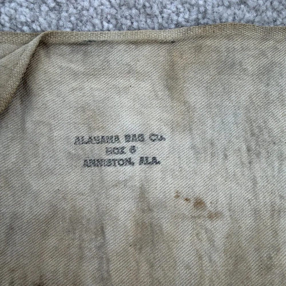 Vintage The First National Bank Kingsport Tennessee Money Deposit‎ Bag Code